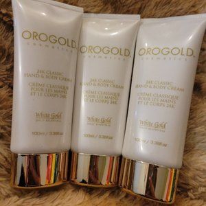 3x orogold hand cream